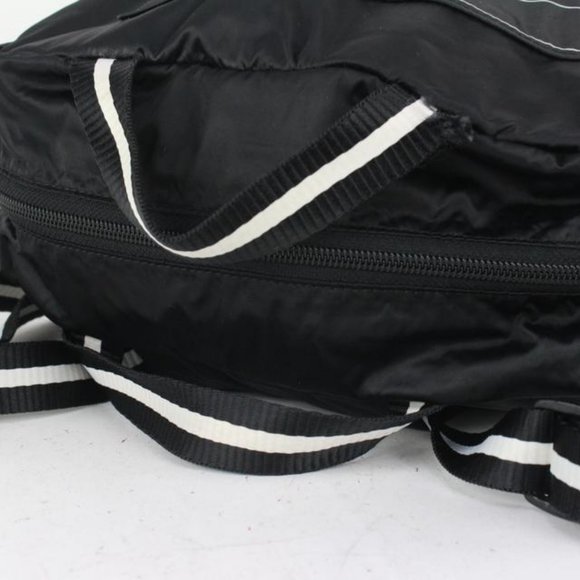 Chanel Black CC Logo Sports Lin Backpack Convertible Tote Bag 5cas928 main image 9